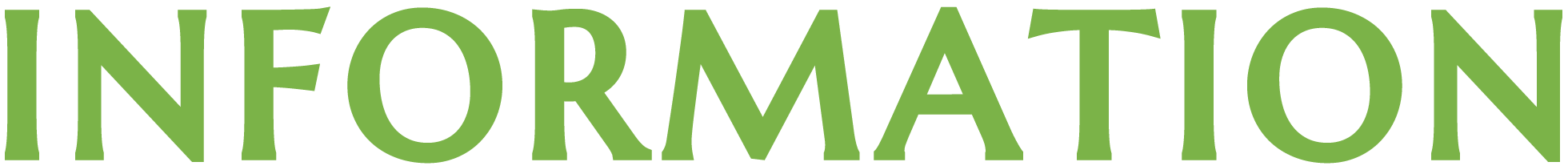 インフォメーション